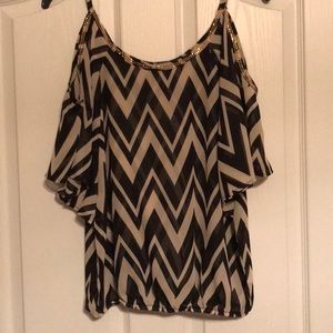 Charlotte Russe Off-the-shoulder Blouse